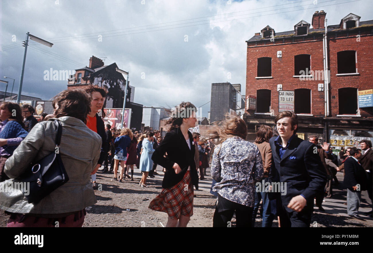 Free Polical Prisoners demonstration prisoners in Belfast city center