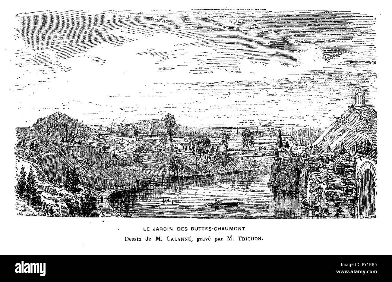 Buttes chaumont paris Cut Out Stock Images & Pictures Alamy