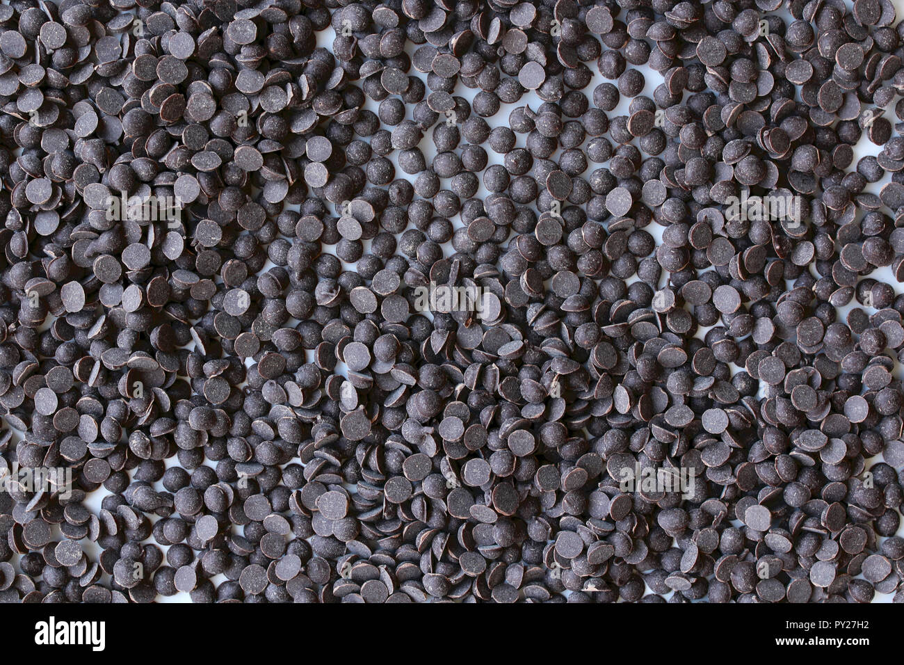 Chocolate chip background Stock Photo