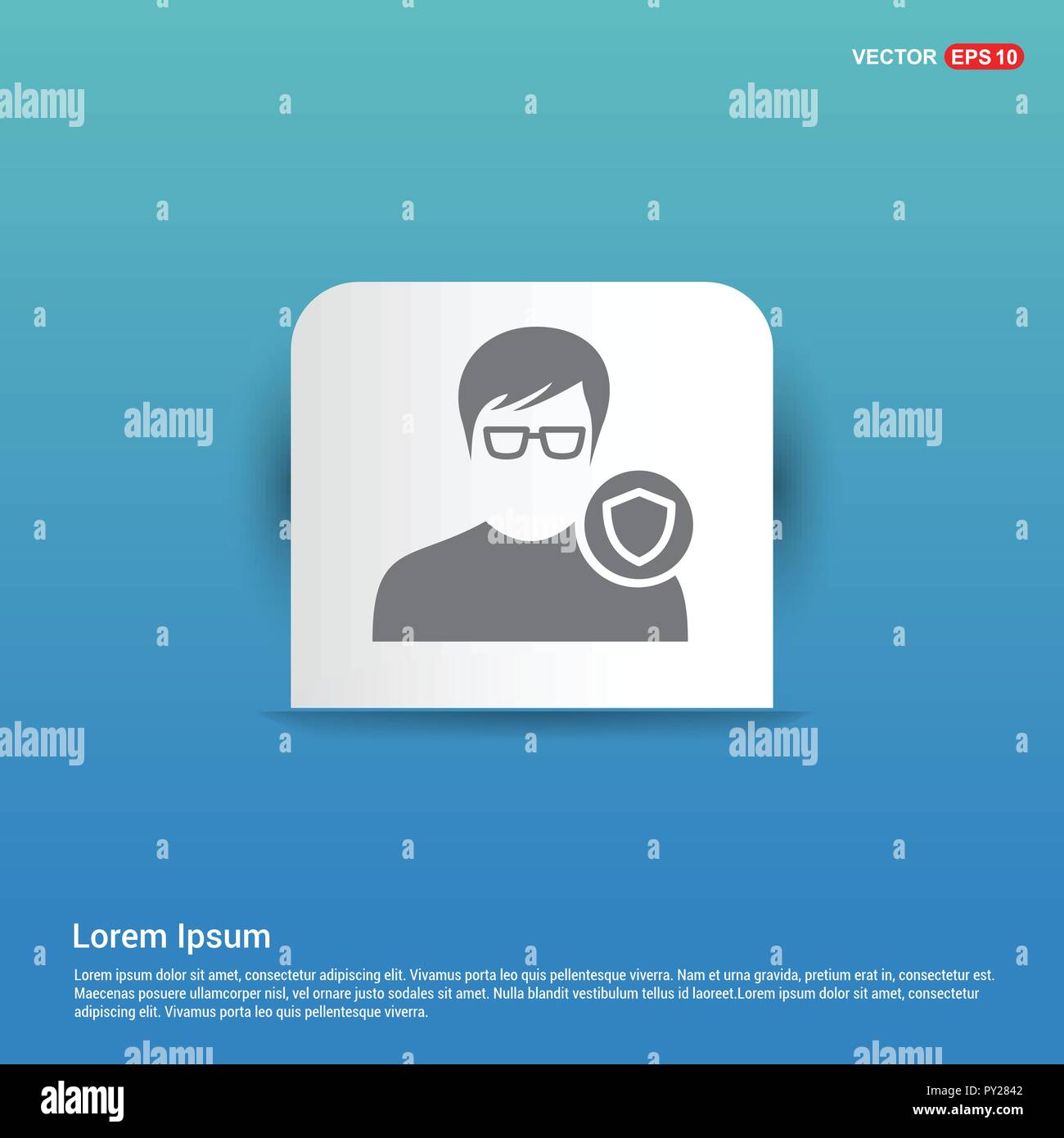 Blue light protected logo hi-res stock photography and images - Alamy