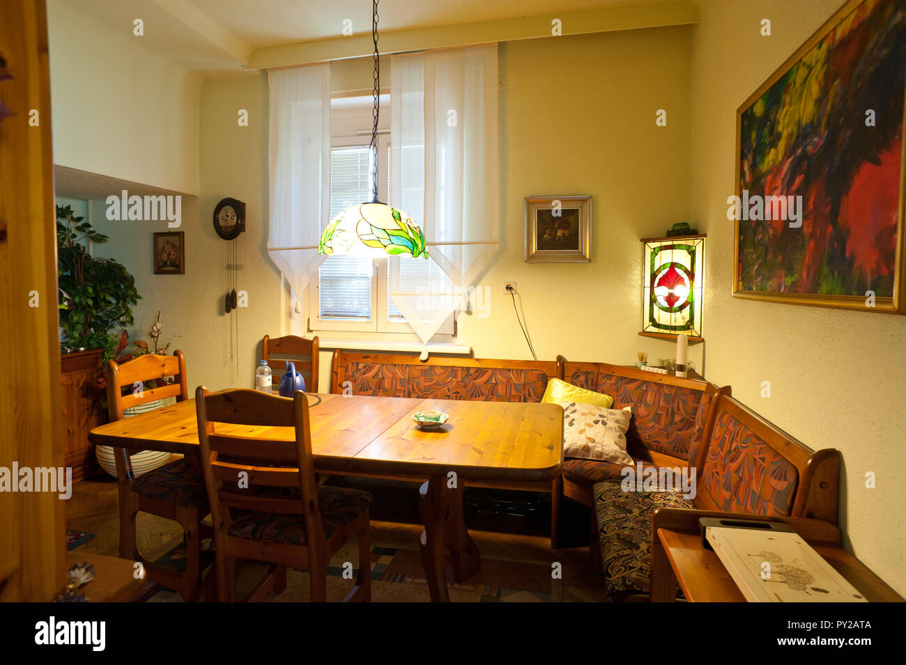 Wien, Gemeindebau des 'Roten Wien' - Vienna, Council Tenement Block, 'Red Vienna', Gemeindewohnung, Währinger Straße 188–190 Stock Photo