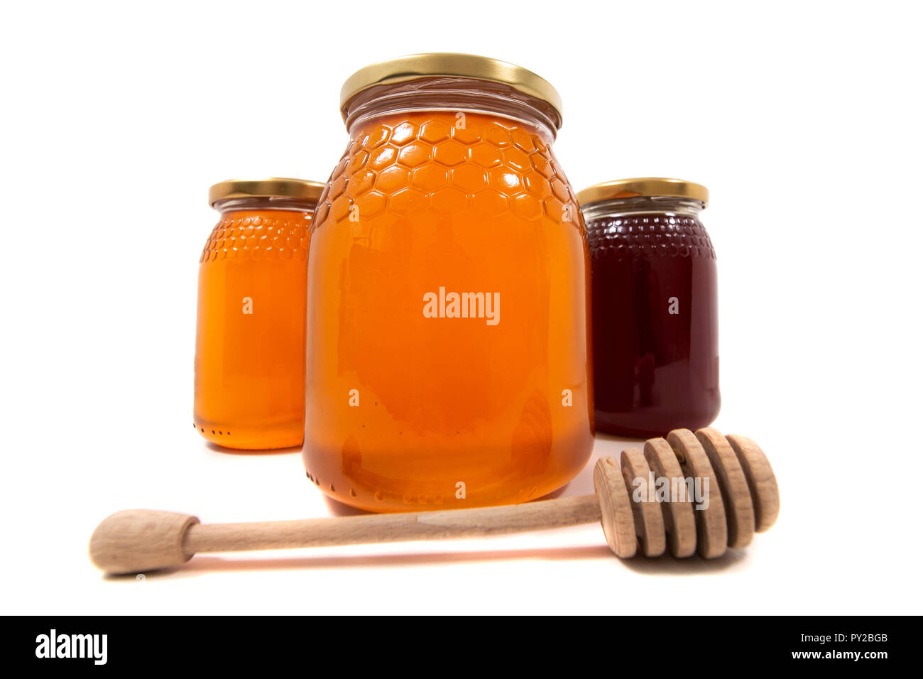 Wooden lid jars Cut Out Stock Images & Pictures - Alamy