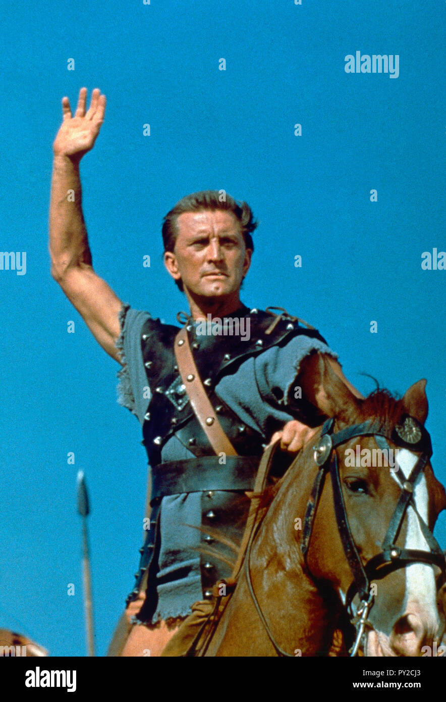 CA, USA. Kirk Douglas in the © Universal Pictures film: Spartacus (1960).  Supplied by Landmark / MediaPunch. Stock Photo