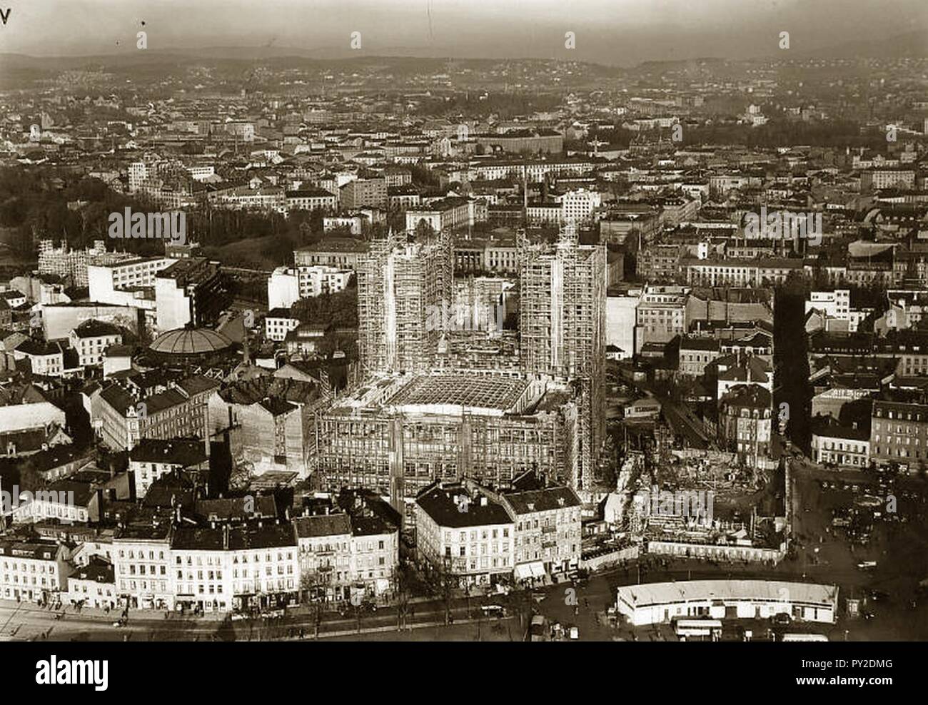 Byggingen av Rådhuset Oslo Stock Photo - Alamy
