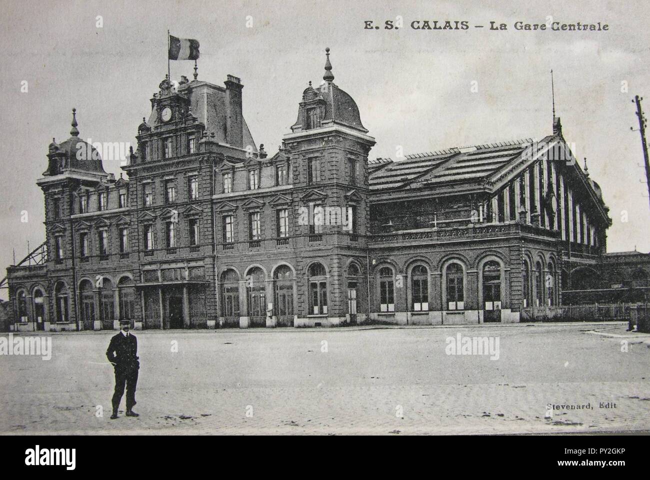 Carte Postale Ancienne - Gare De Chalabre, Aude (11), Années 1900, Noir Et Blanc