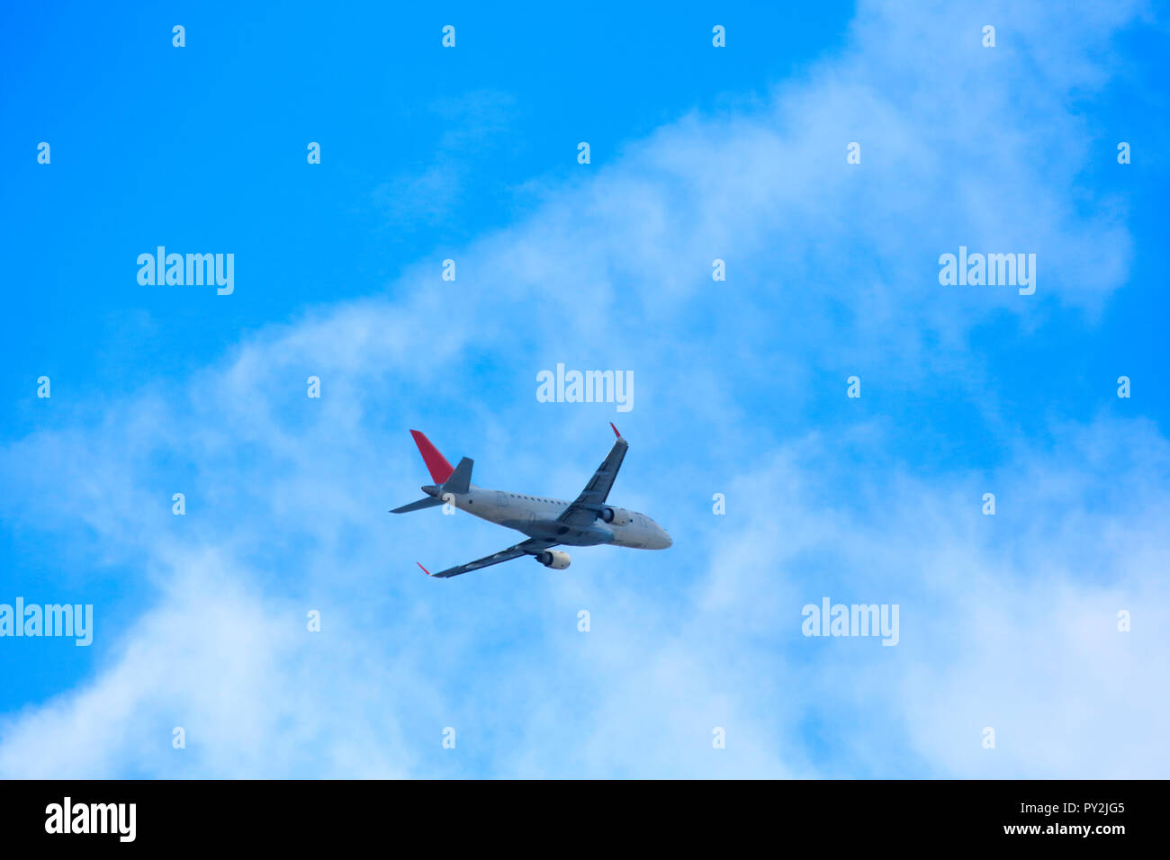 Airplanes and clouds Stock Photo Alamy