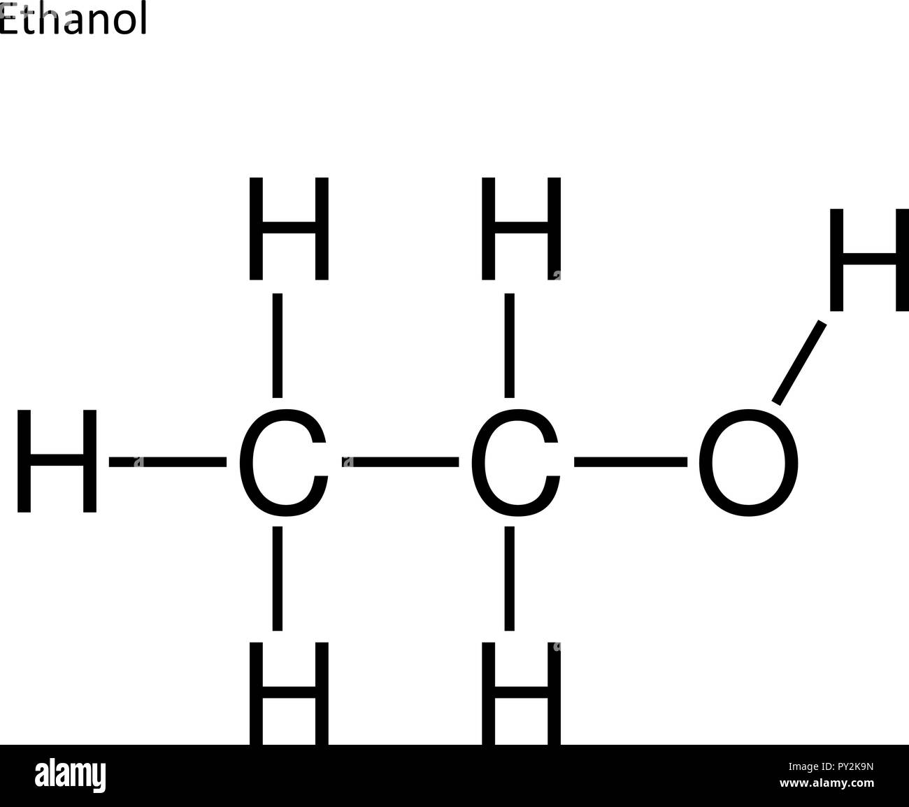 Skeletal formula stimulant molecule Stock Vector Images - Alamy