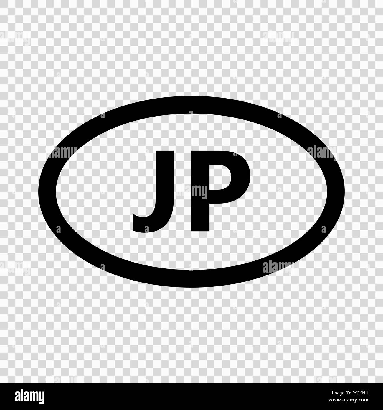 Japan code symbol. short country name. Domain name Stock Vector Image & Art  - Alamy