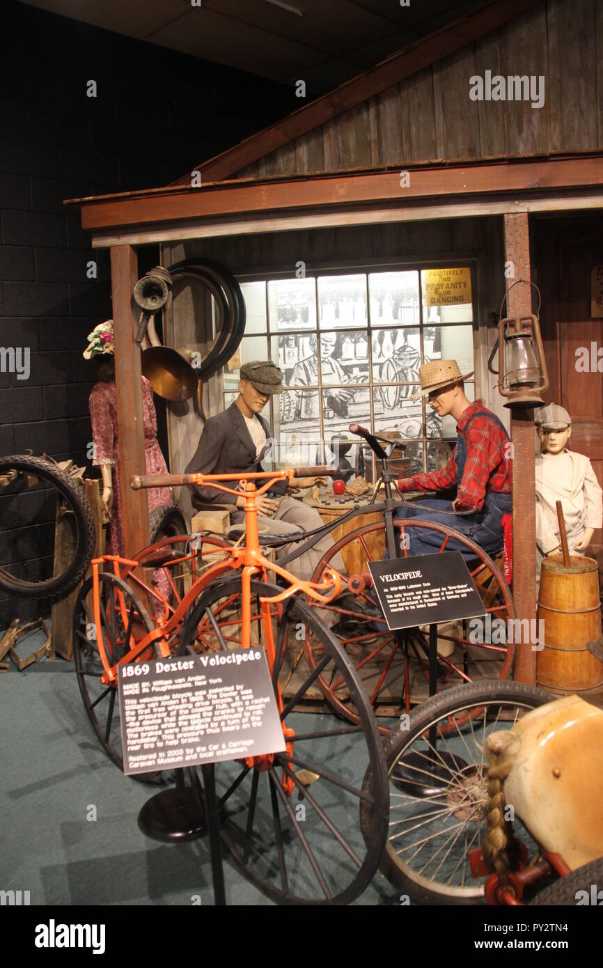 Display at The Car and Carriage Caravan Museum at Luray Caverns, VA