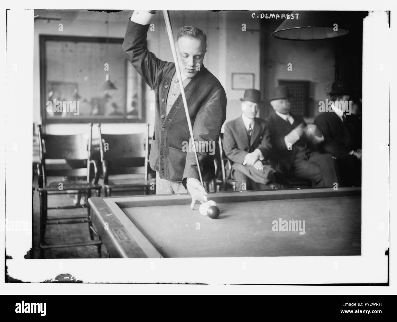Billiards image Black and White Stock Photos & Images Alamy
