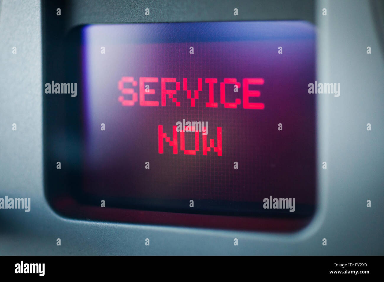 Car mechanical failure Service Now Stock Photo Alamy