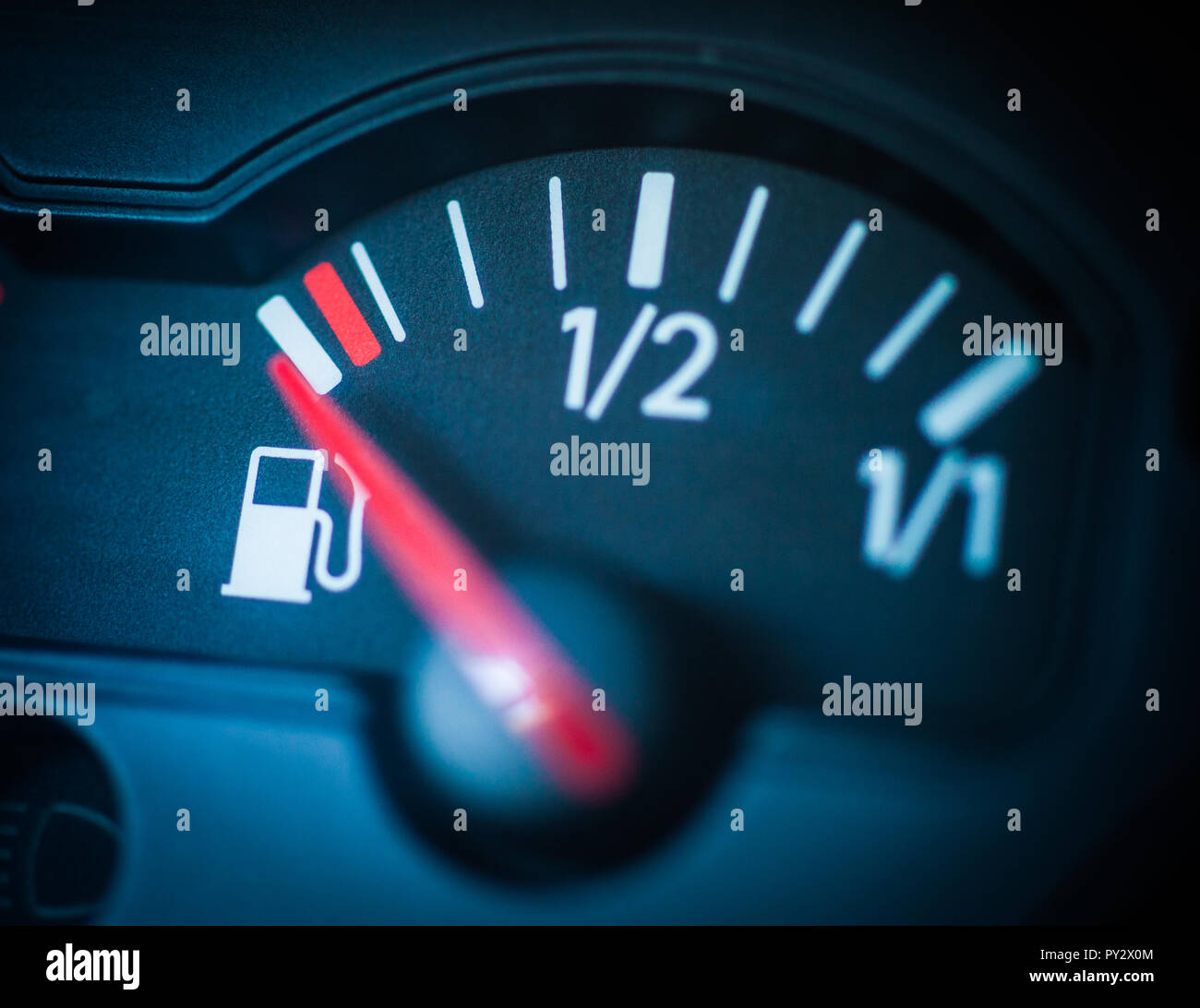 Empty fuel tank Stock Photo Alamy