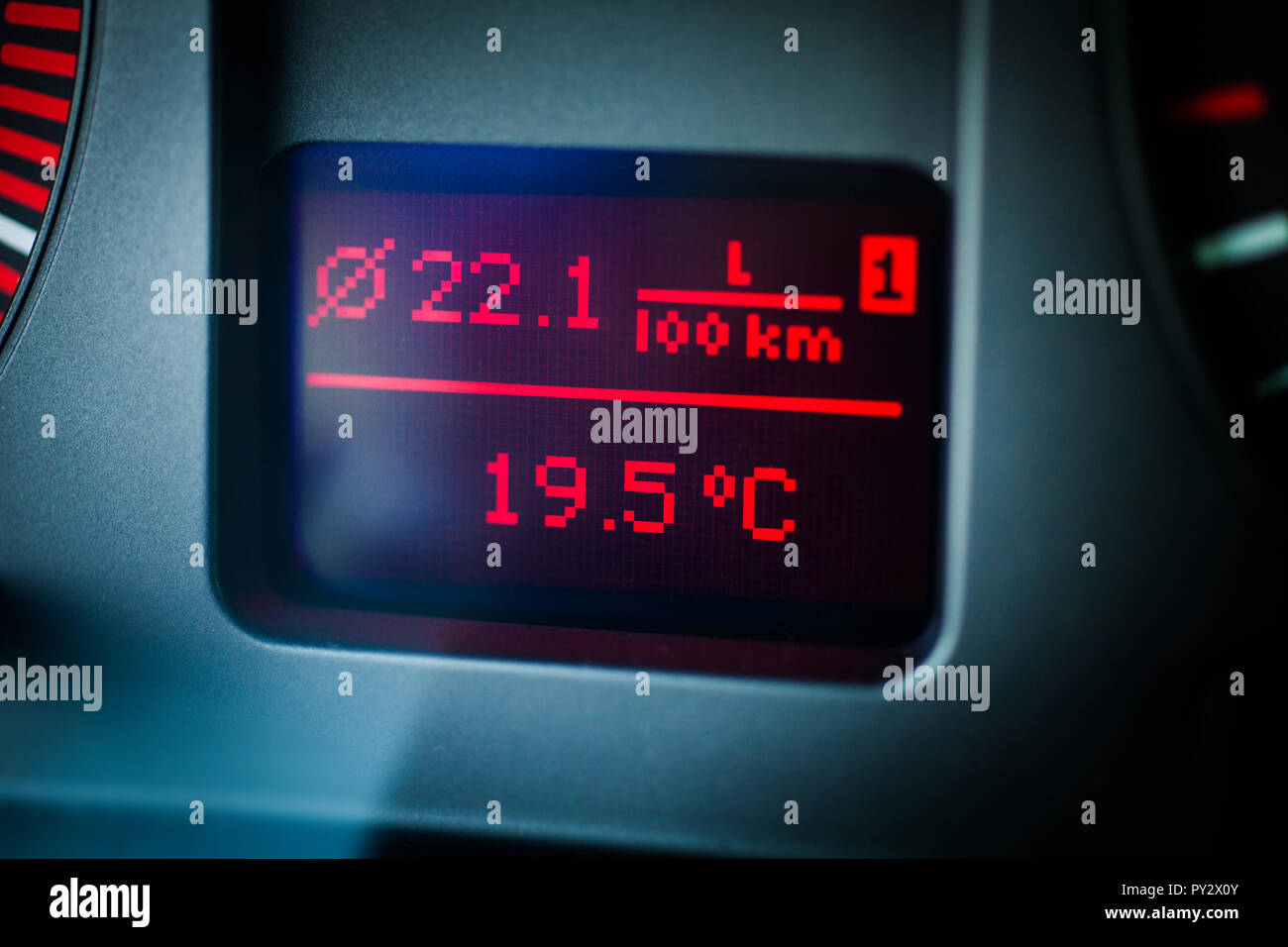 High fuel consumption Stock Photo Alamy