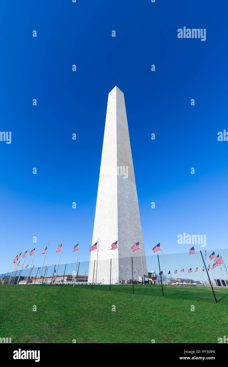 Washington Monument Construction Halted