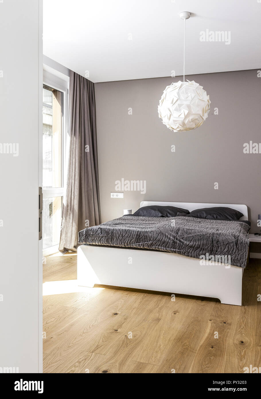 Wohnraum, Schlafzimmer Stock Photo