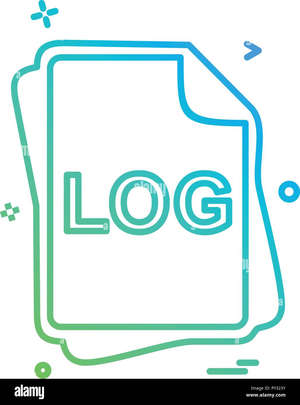 Log file text Stock Vector Images - Alamy