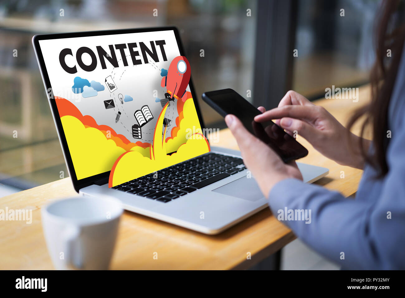 CONTENT marketing Data Blogging Media Publication Information Vision ...