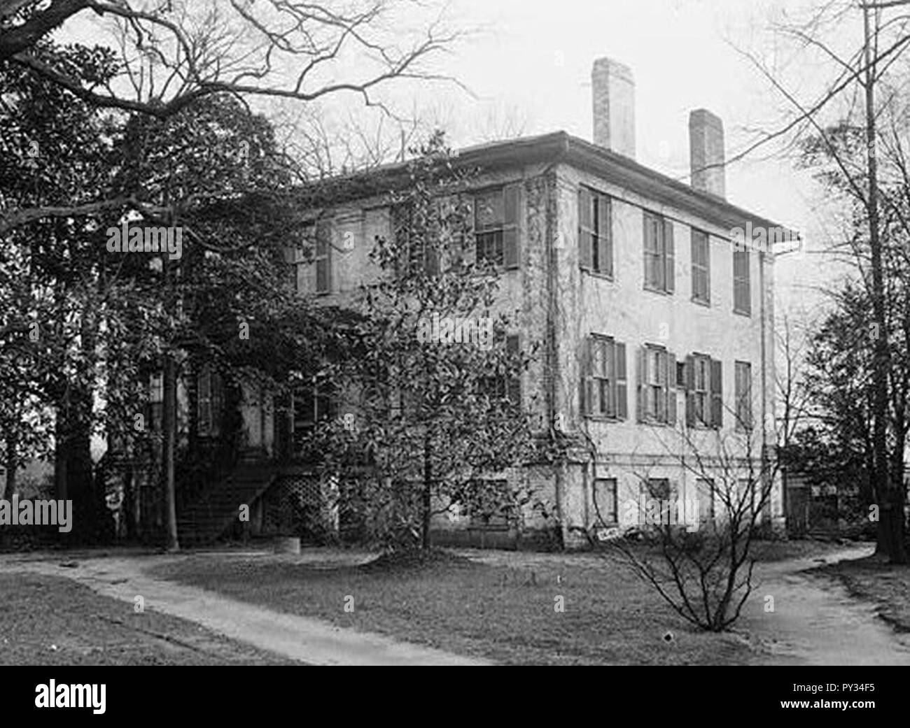 Camak House 279 Meigs Street Athens (Clarke County Stock Photo