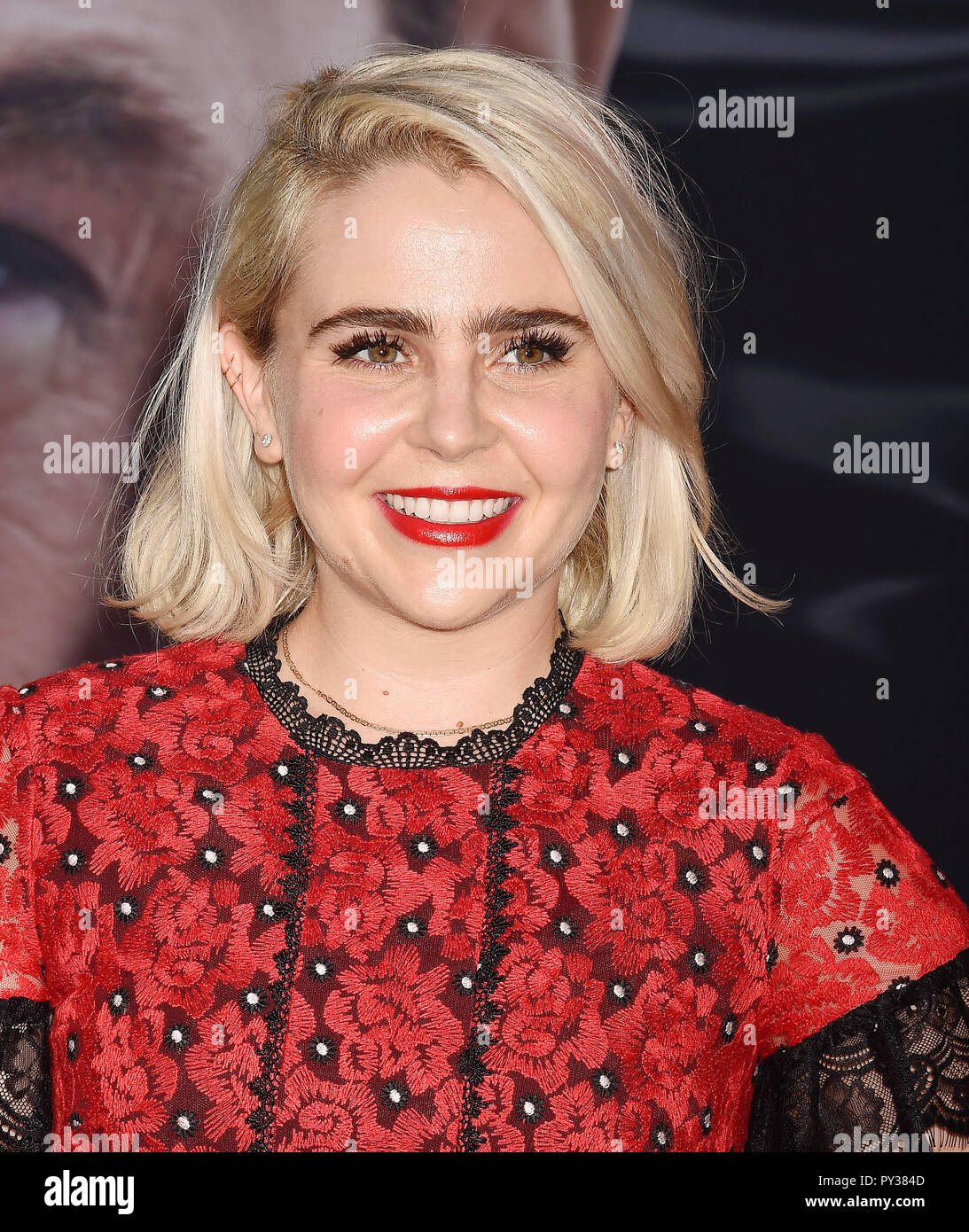 MAE WHITMAN American film actress and singer at the Premiere Of