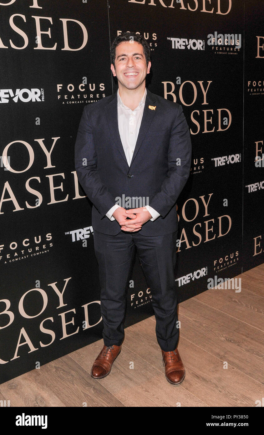 New York, United States. 22nd Oct, 2018. Amit Paley attends the New ...