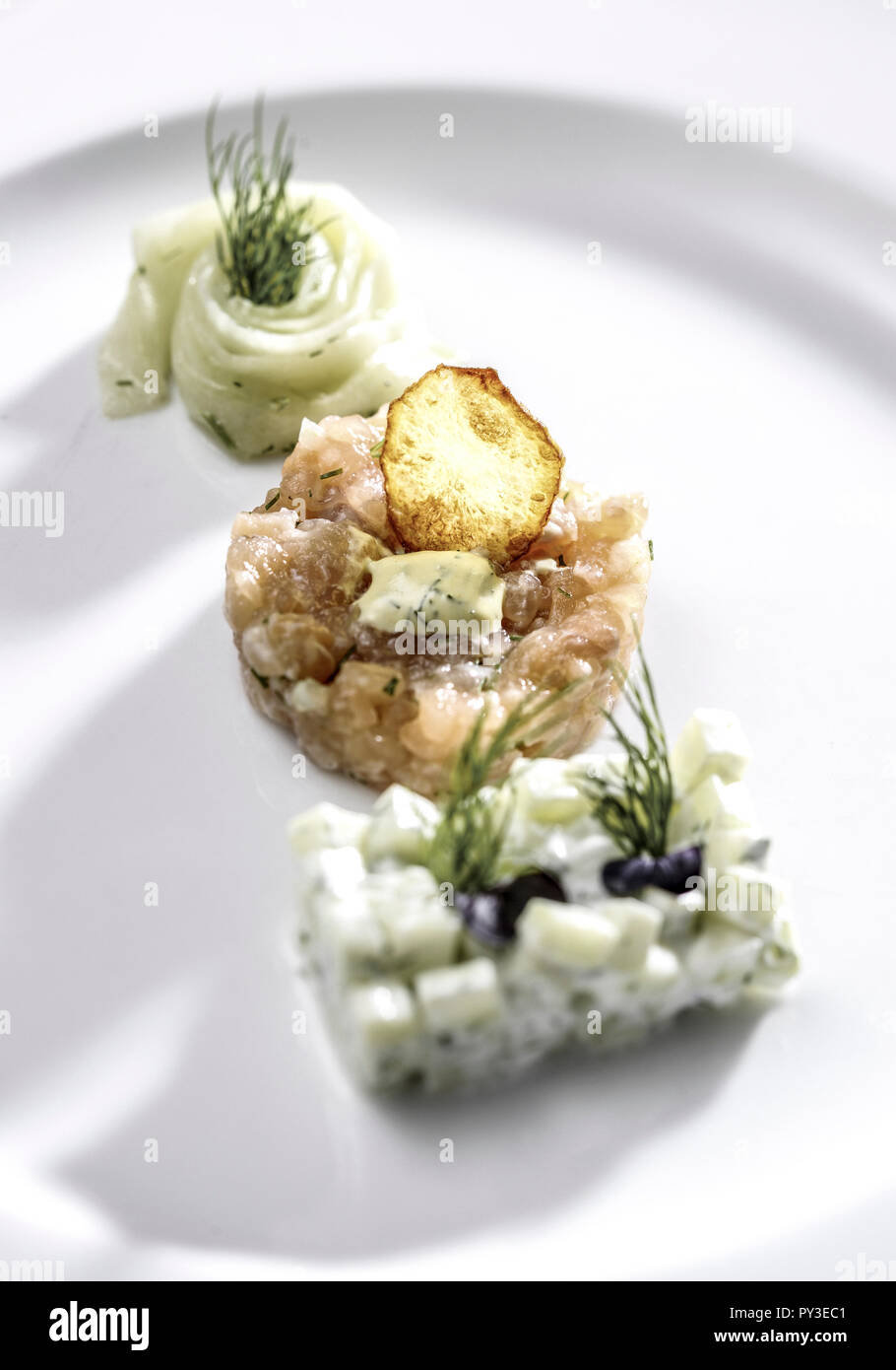 Tatar vom Saibling Stock Photo - Alamy