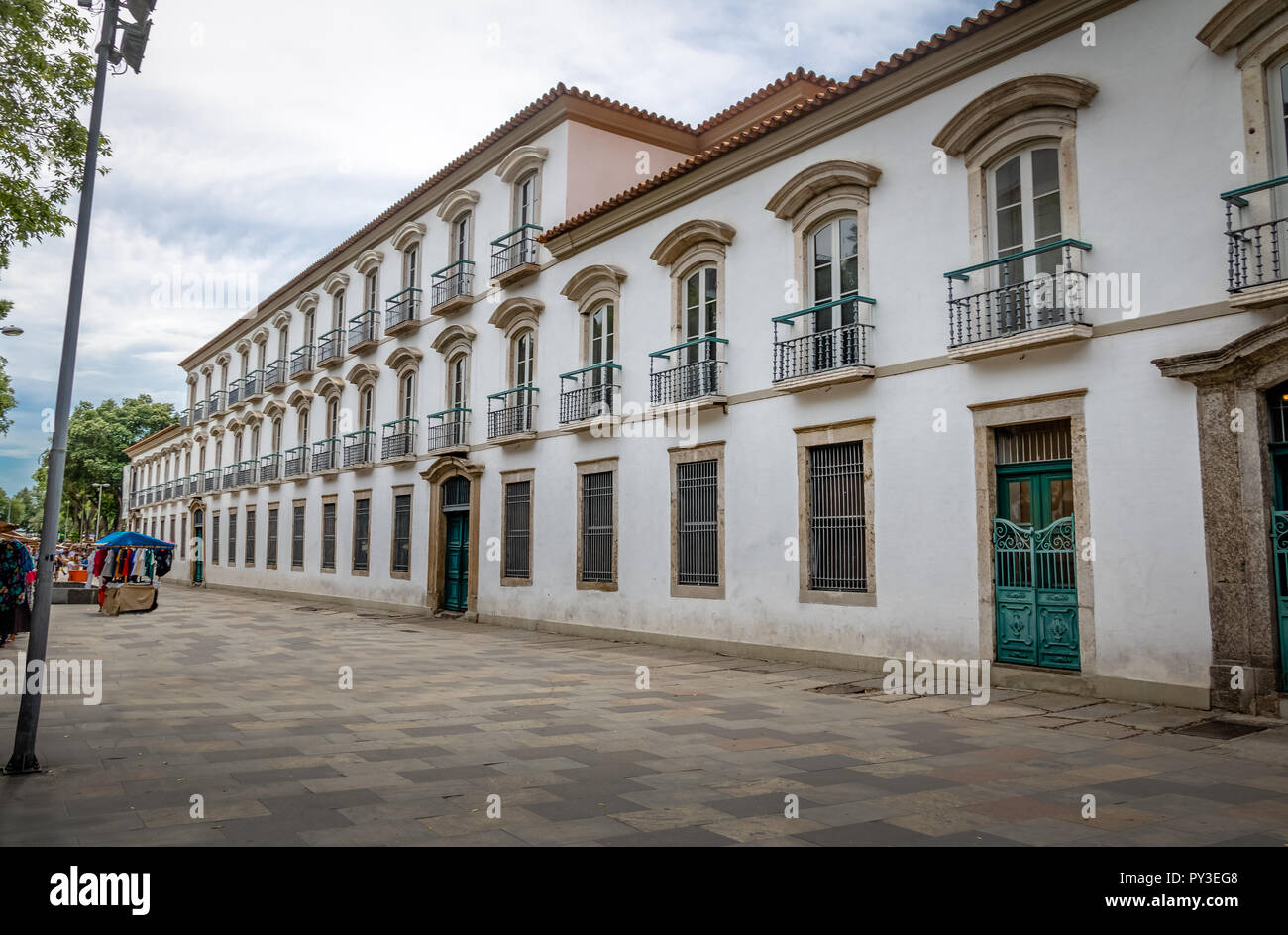 Paco Imperial former Imperial Palace - Rio de Janeiro, Brazil Stock Photo