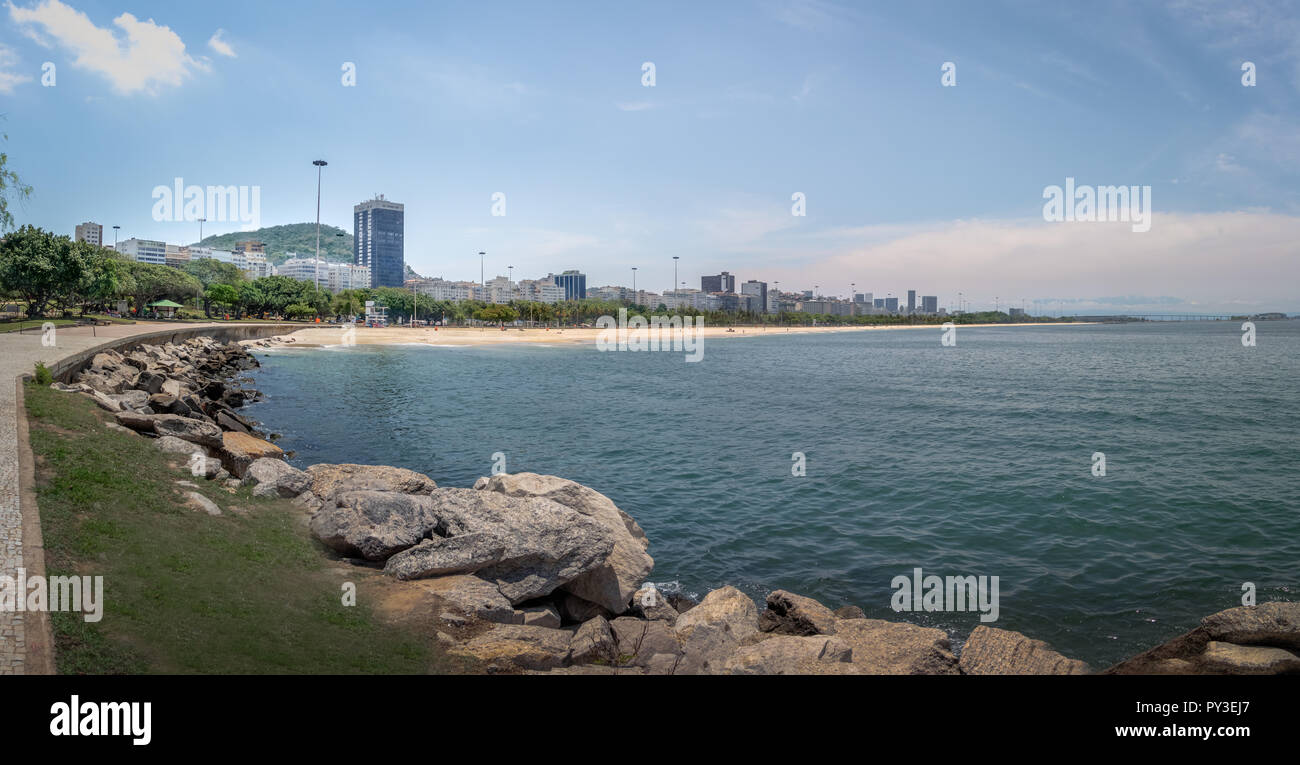 Aterro do Flamengo Beach - Rio de Janeiro, Brazil Stock Photo