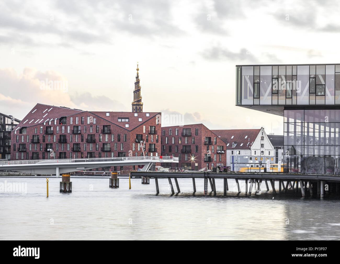Koenigliches Schauspielhaus, Kopenhagen, Daenemark Stock Photo