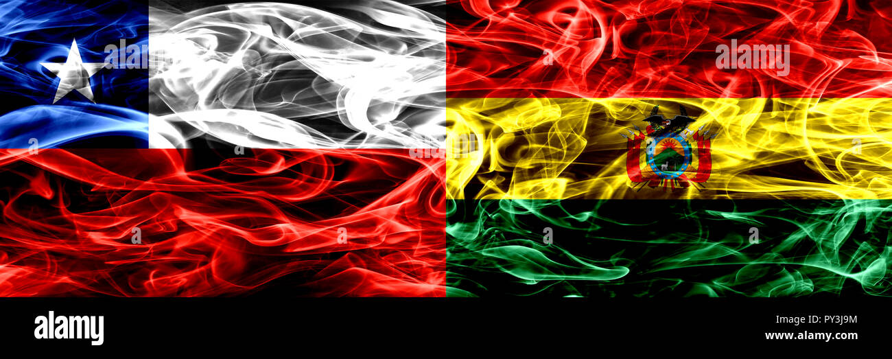 Bolivia Chile Flags High Resolution Stock Photography And Images Alamy