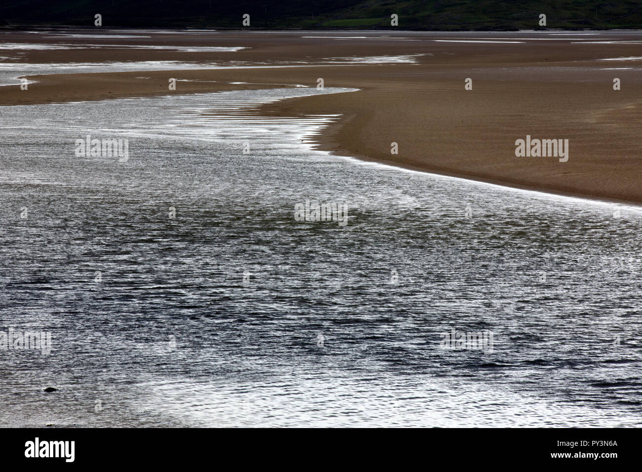 A river view, Scotland, Highlands, United Kingdom Stock Photo