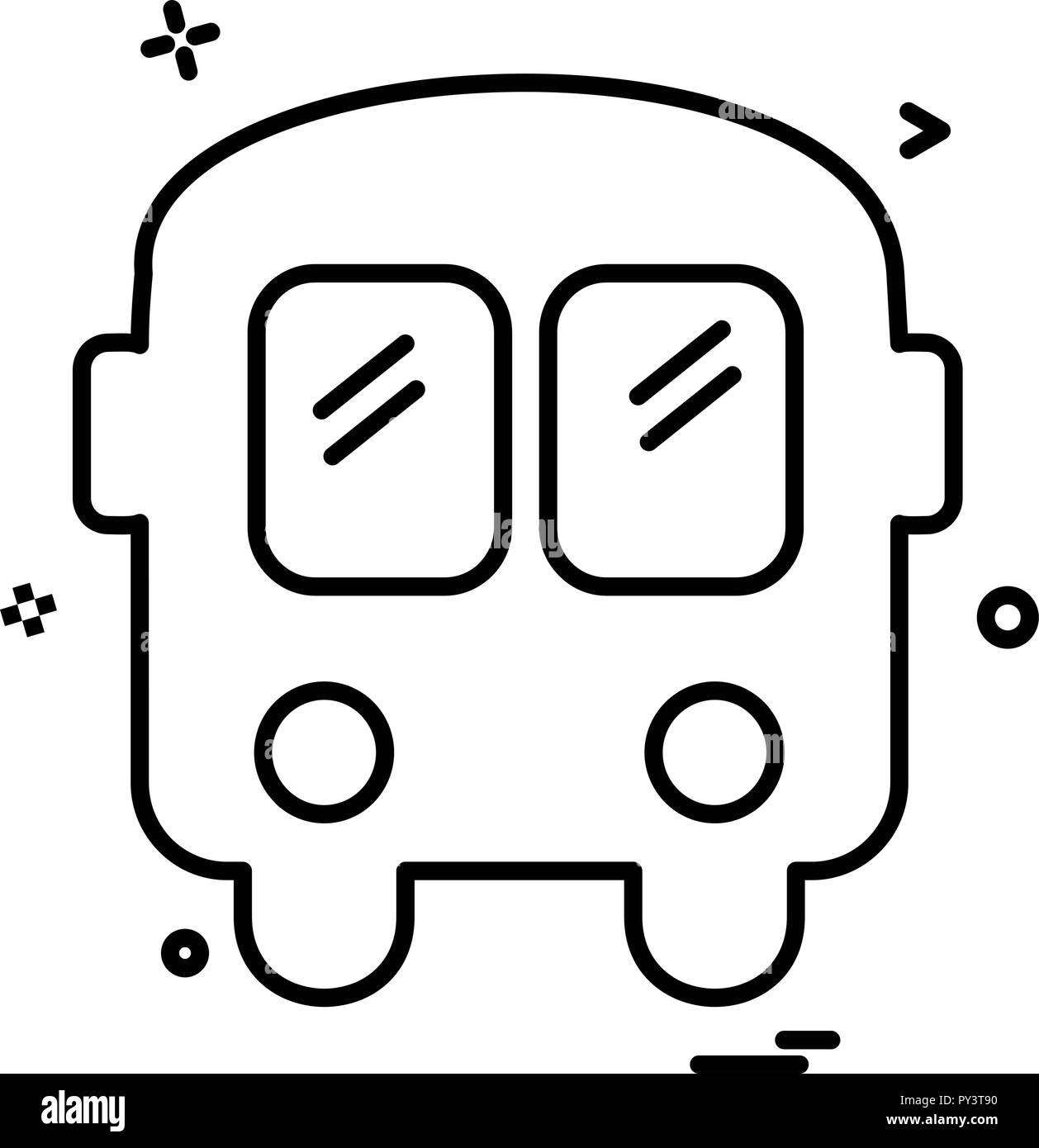 Bus icon design vector Stock Vector Image & Art Alamy