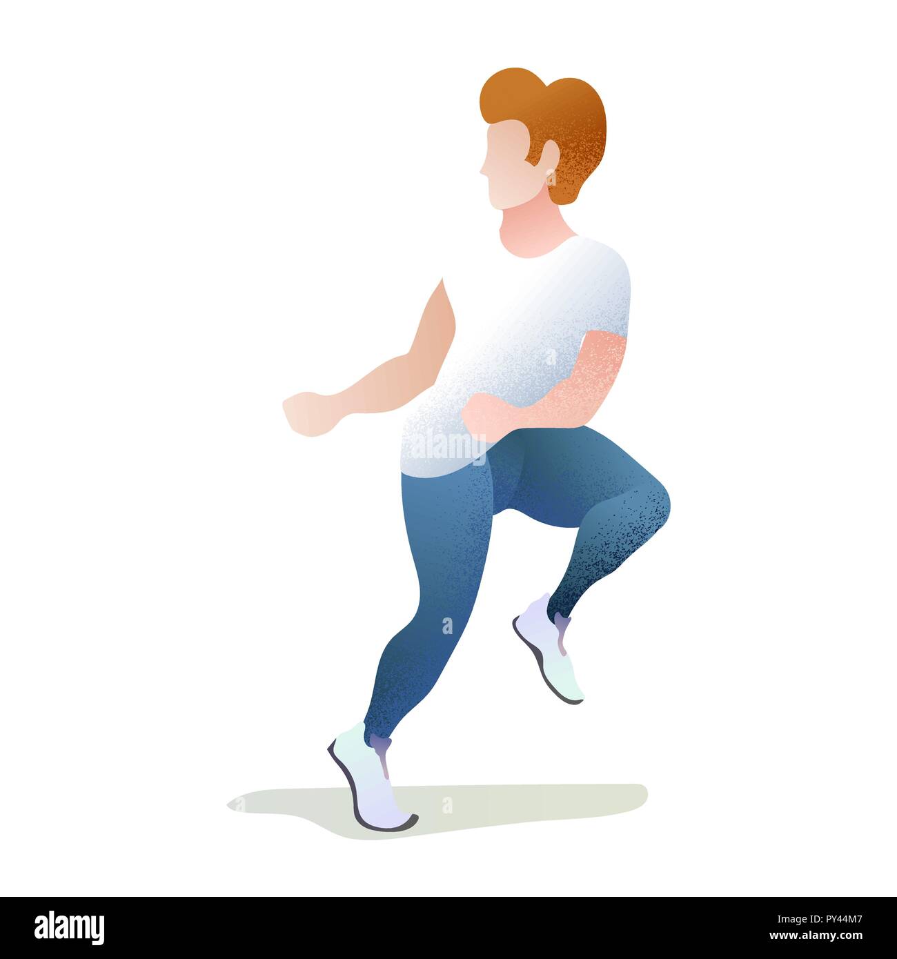 3d body running Stock Vector Images - Page 2 - Alamy