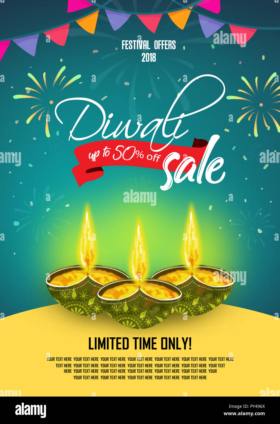 Diwali Festival Sale Poster Flayer Layout Template a4 Size Offer Diwali Festival Sale Poster Flayer Layout Template a4 Size Offer