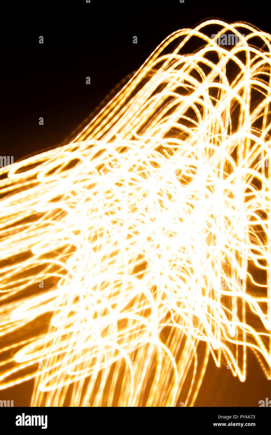 Light Motion Abstraction Stock Photo
