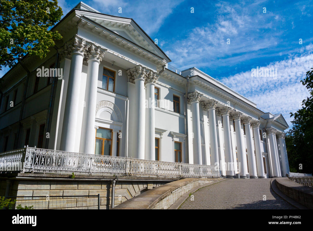 Yelaginsky Dvorets, Yelagin Palace, Yelagin island, Saint Petersburg, Russia Stock Photo