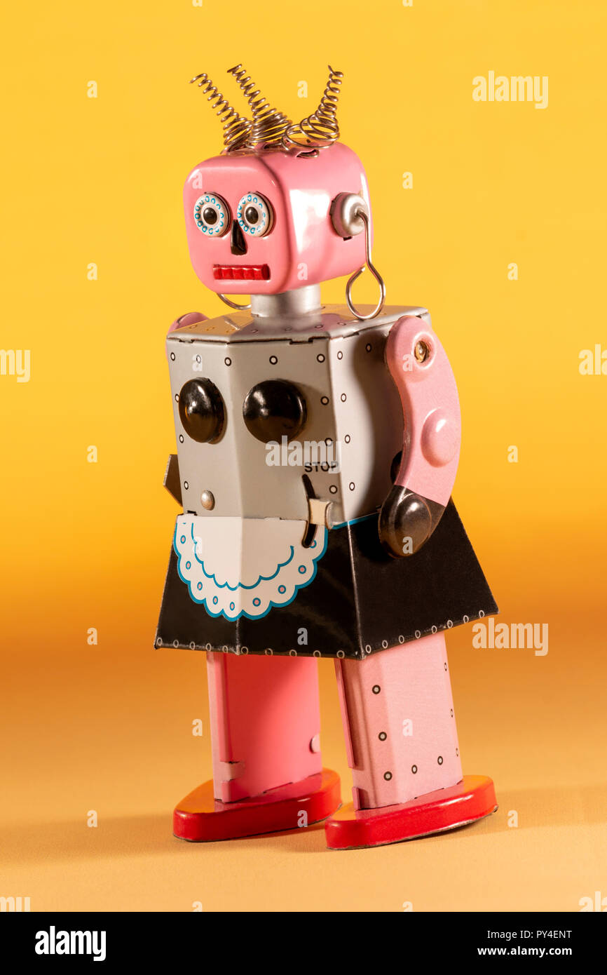 Robot toy tin hi-res stock photography and images - Page 27 - Alamy