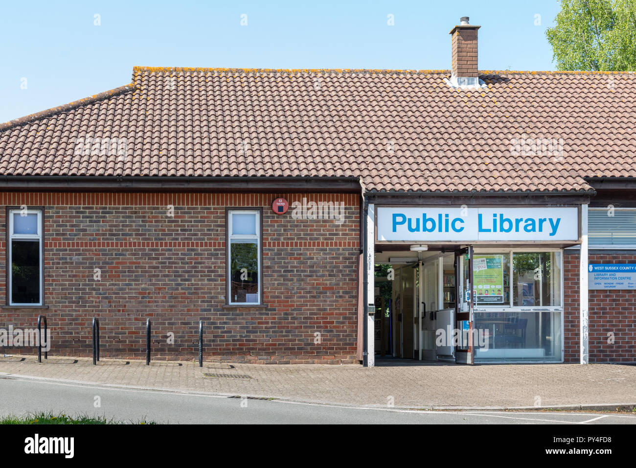 Library, Billingshurst, West Sussex, UK Stock Photo Alamy