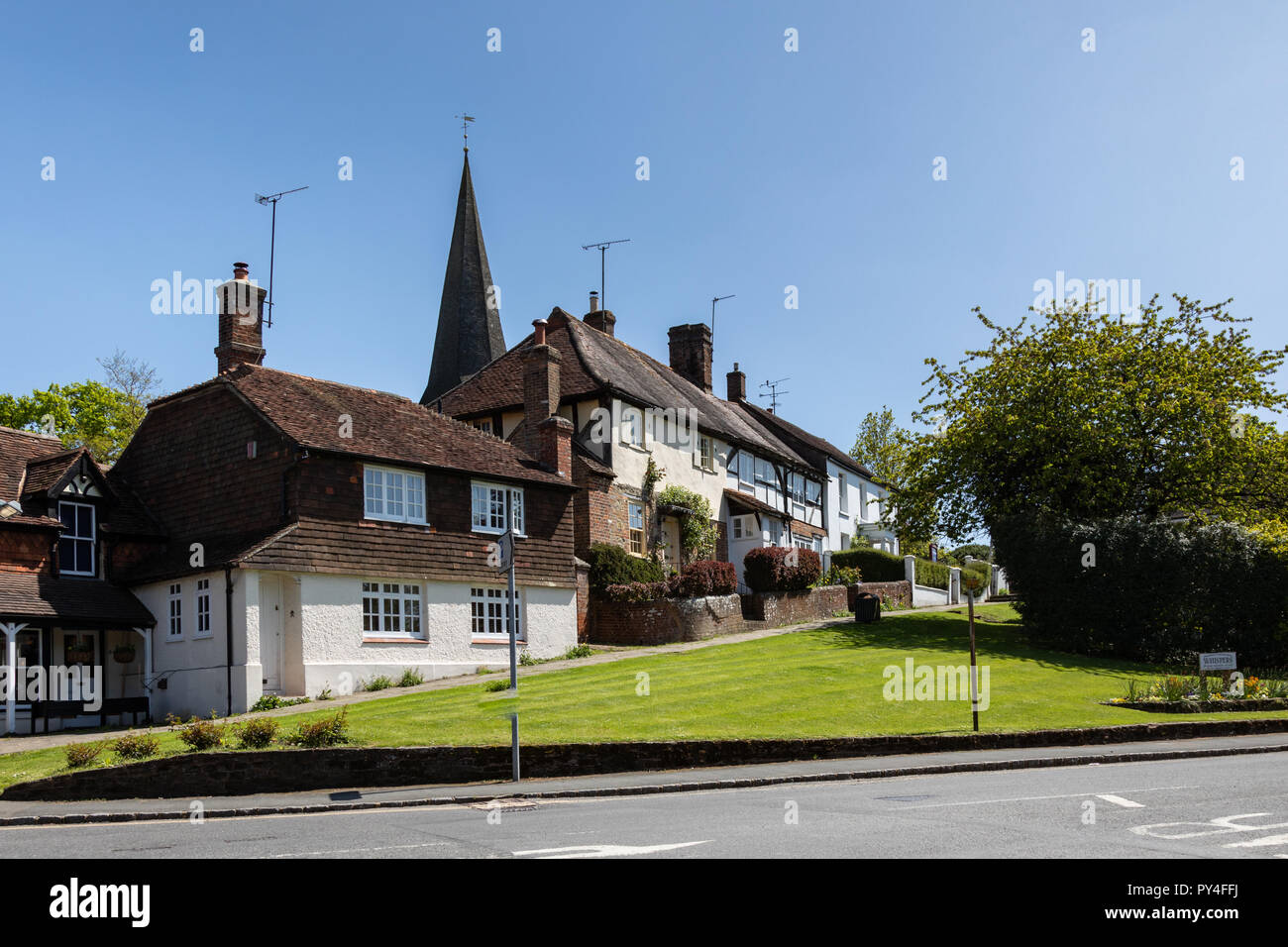 High Street, Billingshurst, West Sussex, UK Stock Photo Alamy