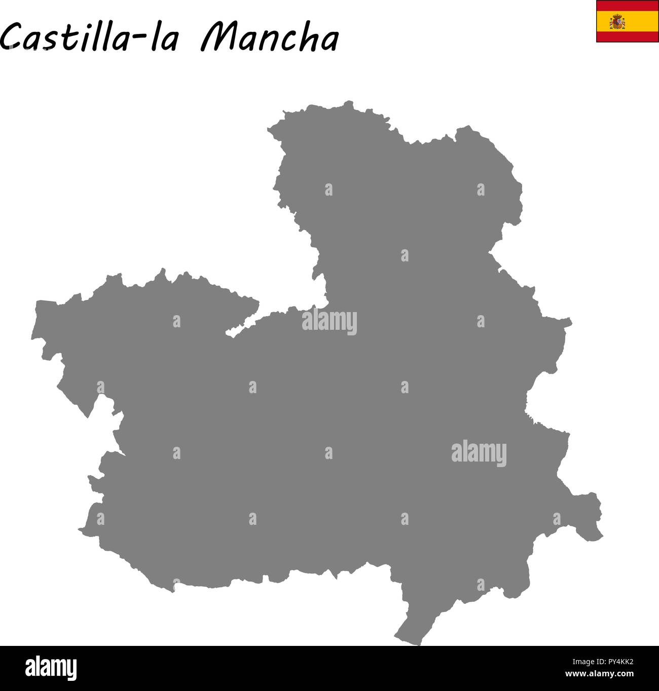 La mancha map hi-res stock photography and images - Alamy
