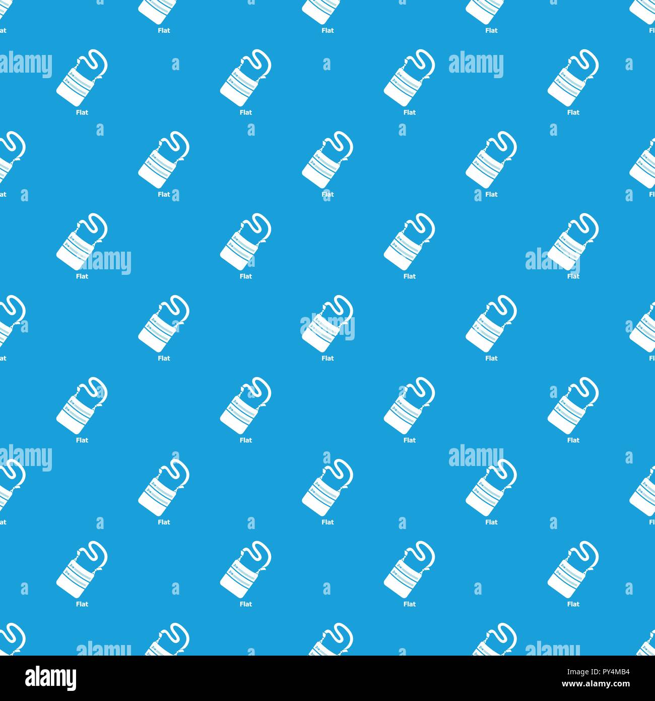 Flat bag pattern vector seamless blue Stock Vector Image & Art - Alamy