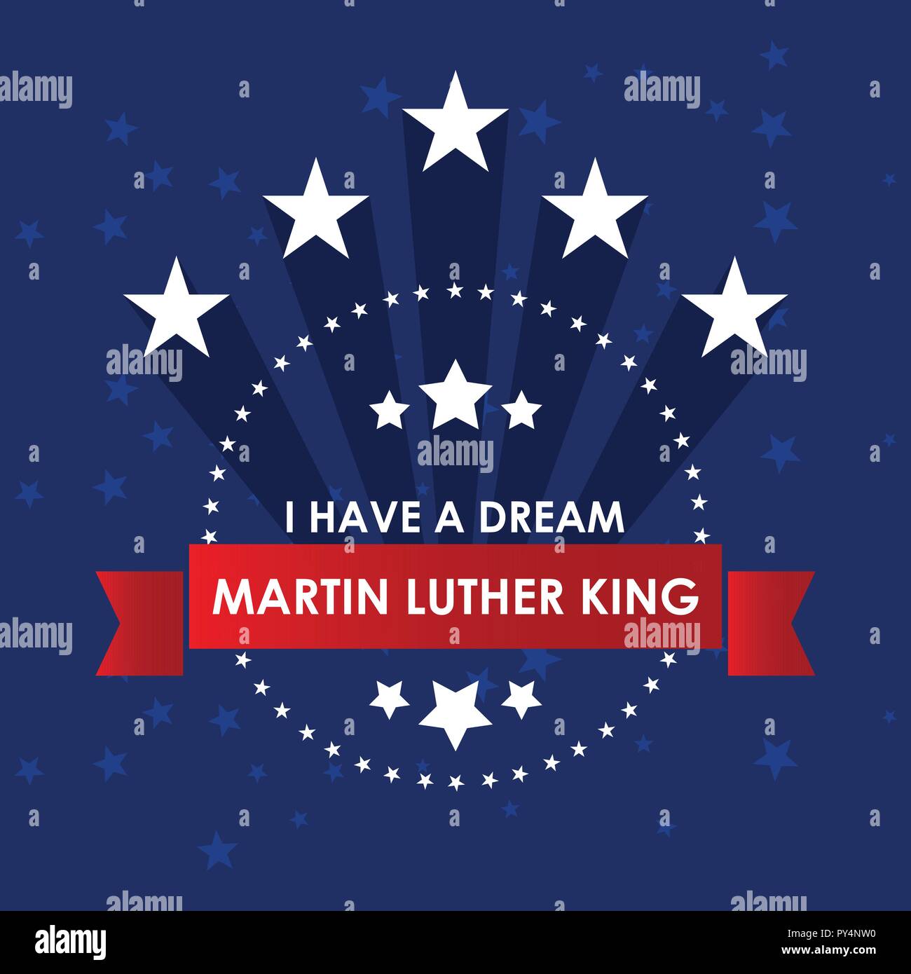 Happy Martin Luther King day design vector Stock Vector Image & Art Alamy