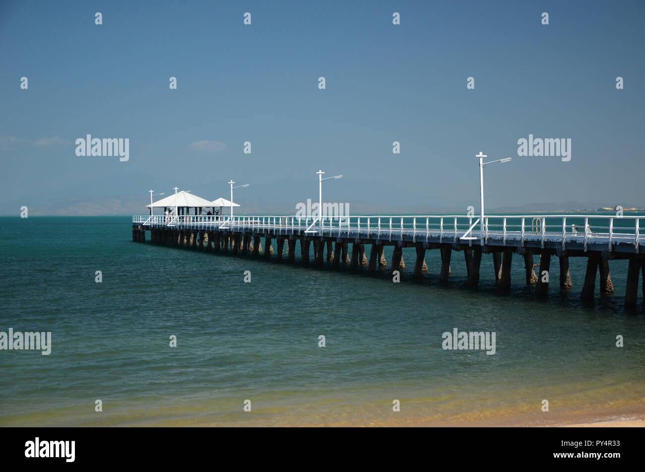 Picnic bay Jetty, island Stock Photo Alamy