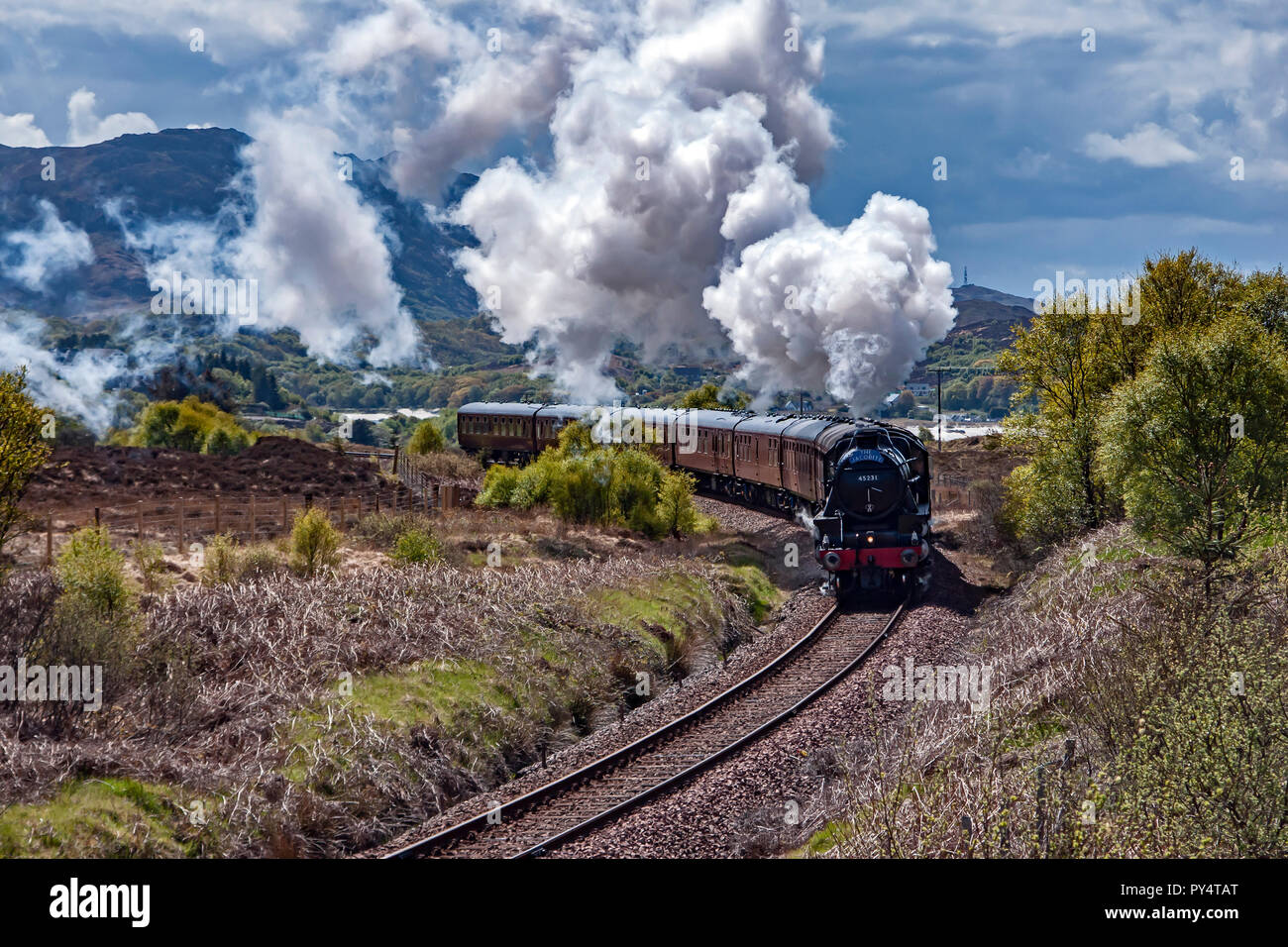 Mallaig Train Stock Photos Mallaig Train Stock Images Alamy
