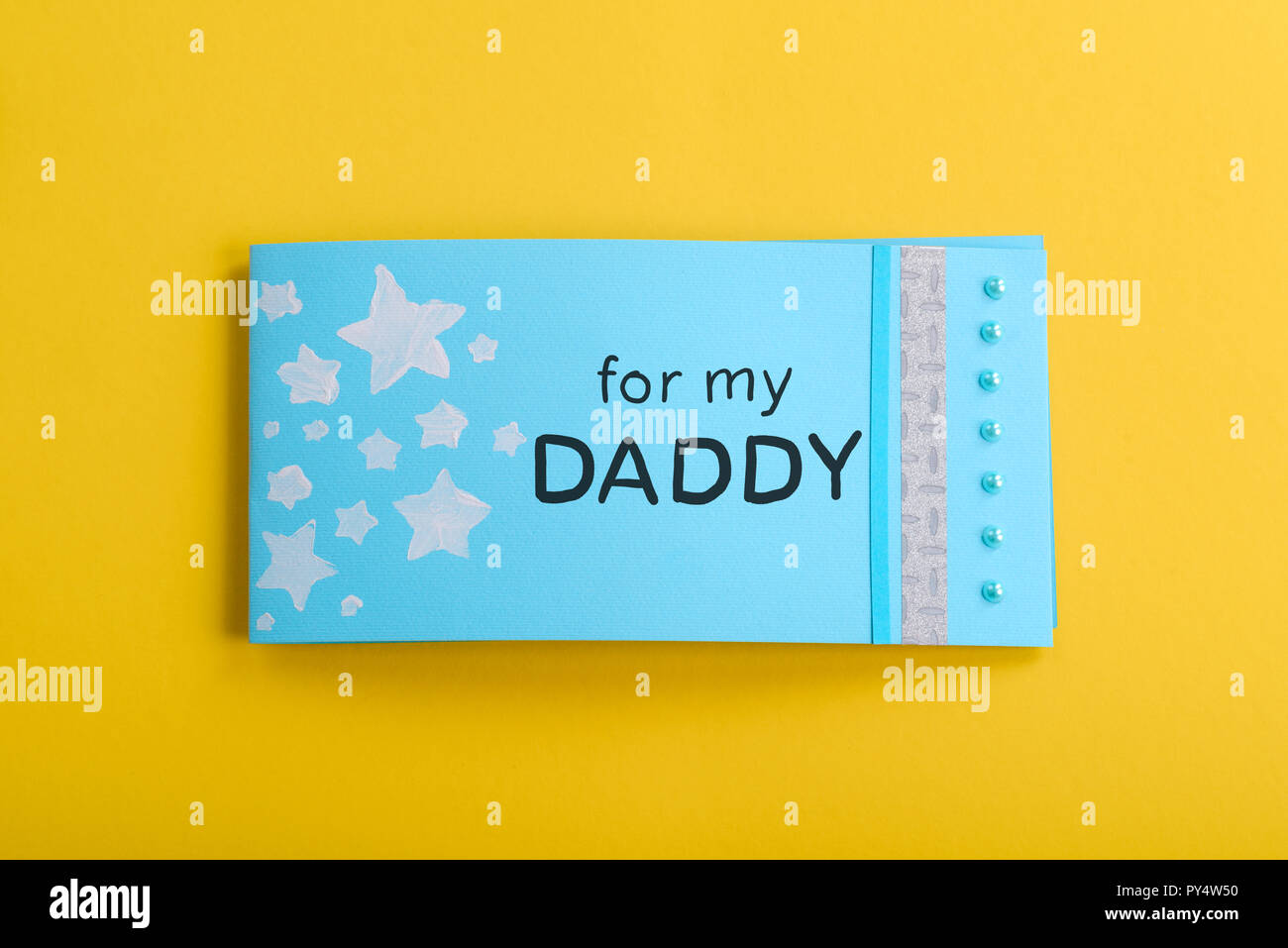 Handmade Card For Daddy Stock Photo Alamy handmade-card-for-daddy-stock-photo-alamy