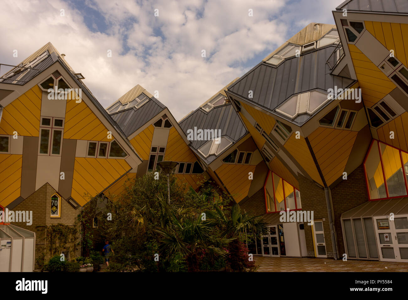 Rotterdam, Netherlands - 27 May: The Cube Houses (Kubuswoningen) at ...