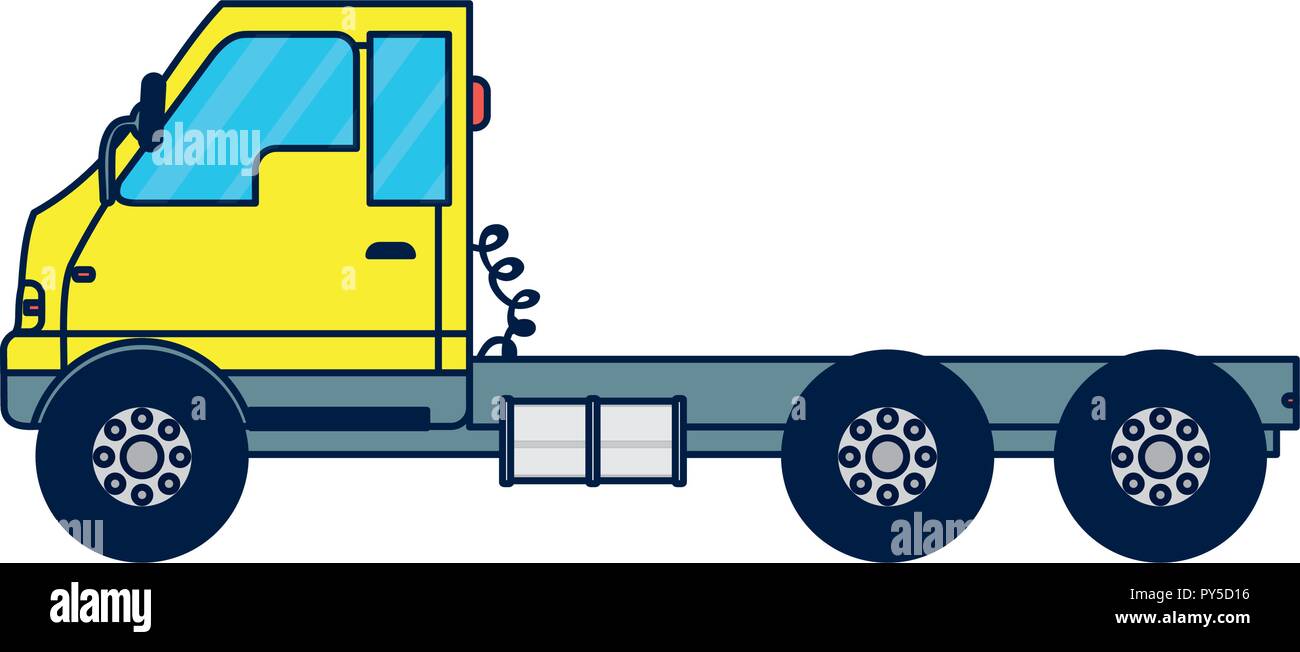 Cargo truck vehicle Stock Vector Image & Art Alamy