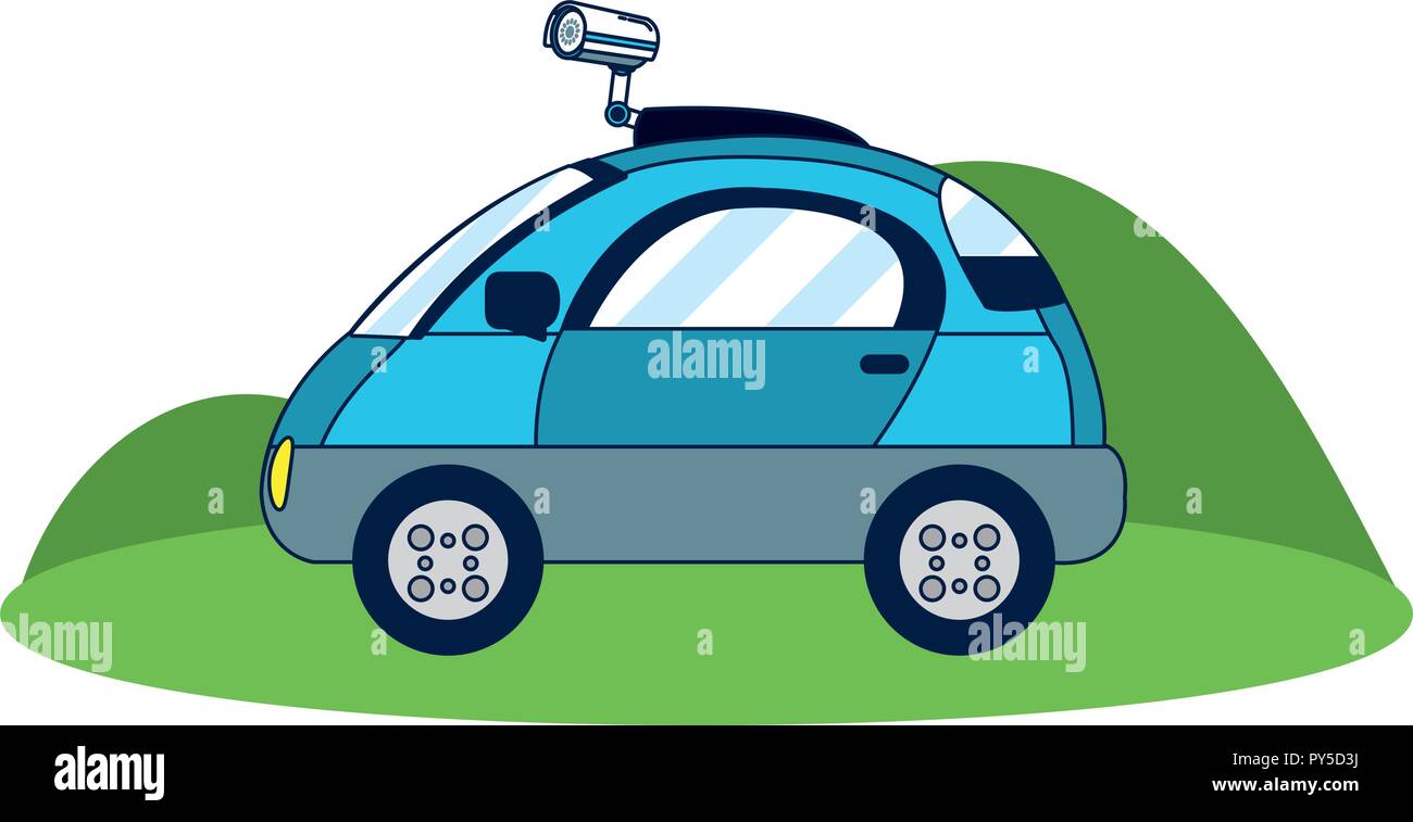 Autonomous car technology Stock Vector Image & Art - Alamy