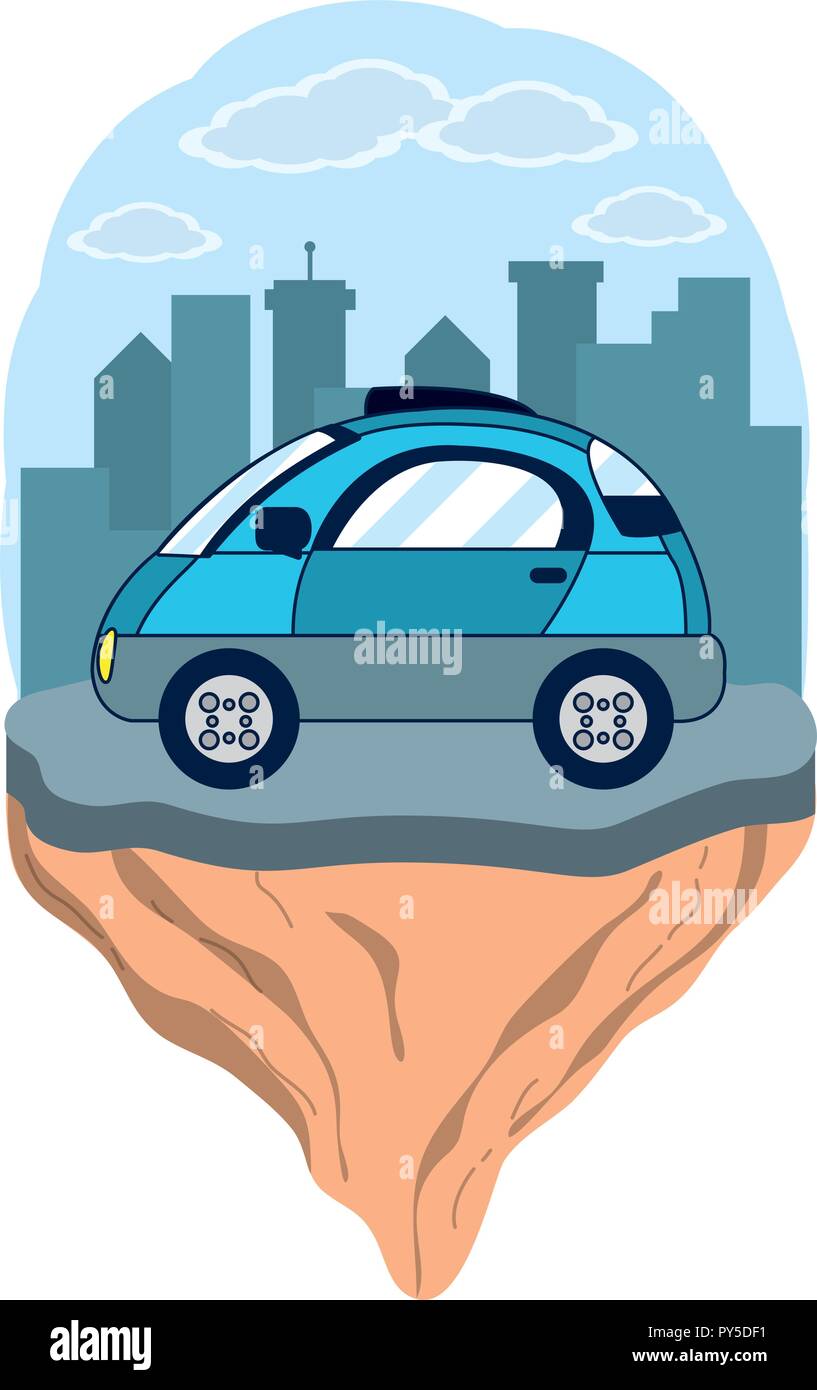 Autonomous car technology Stock Vector Image & Art - Alamy