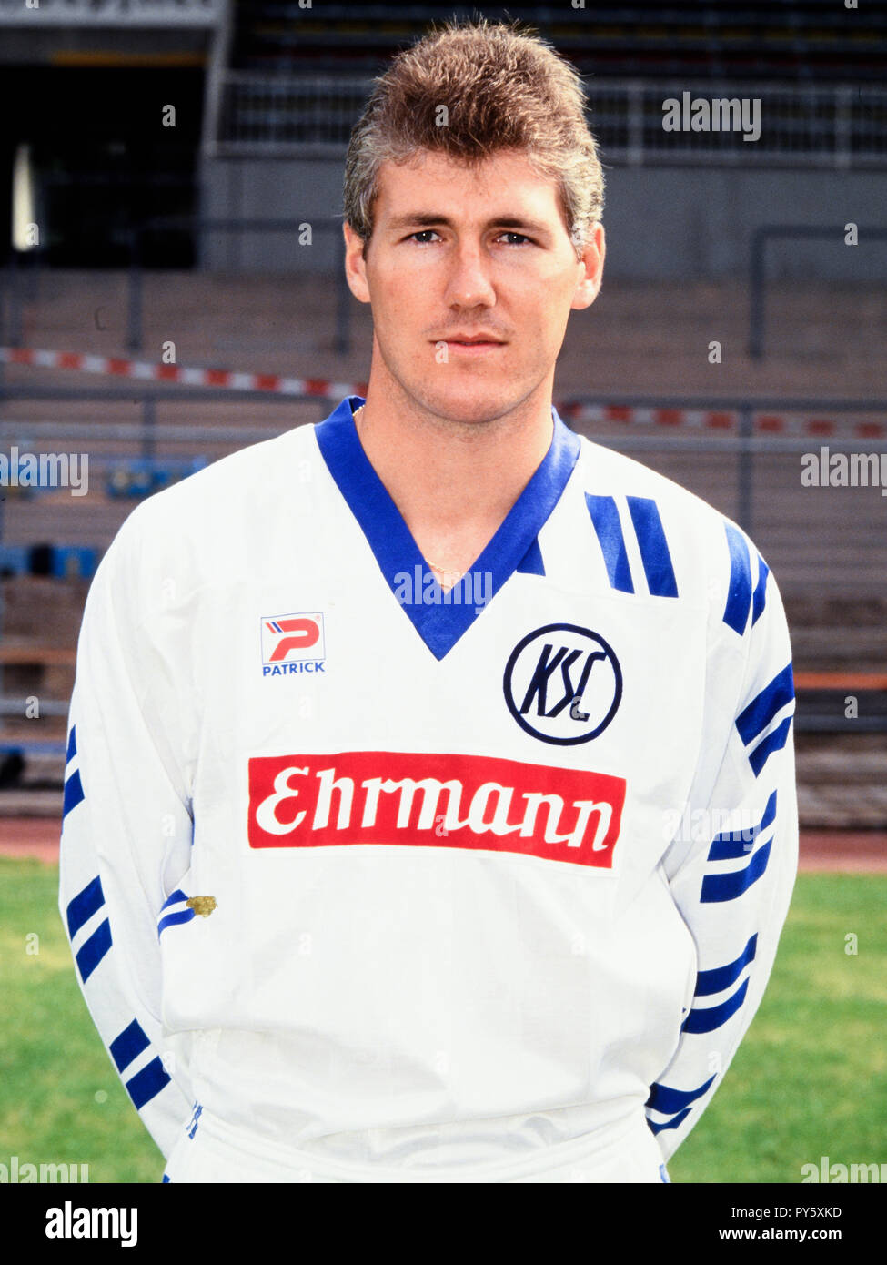 Burkhard Reich Ksc Ges Football 1 Bundeliga Team Presentation Karlsruher Sc Season 1993 1994 Football Soccer 1st Bundesliga Team Presentation Season 1993 1994 Karlsruhe Usage Worldwide Stock Photo Alamy