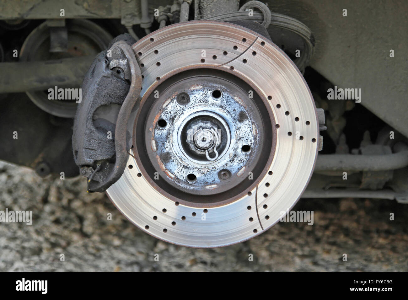 Disc brake plate hires stock photography and images Alamy